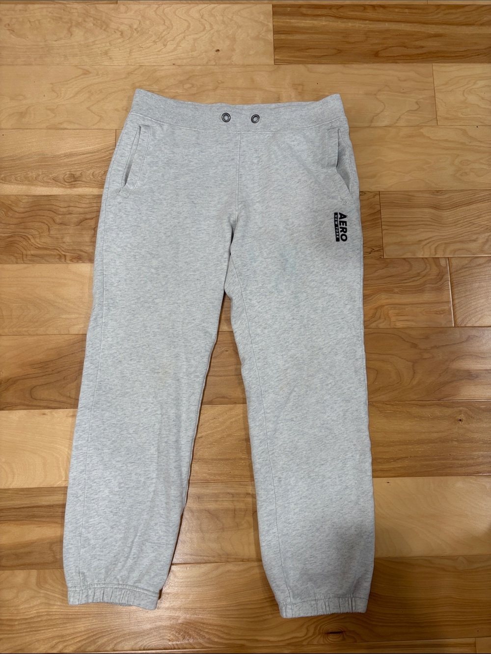 Aeropostale Light Gray Men's Sweatpants Joggers
